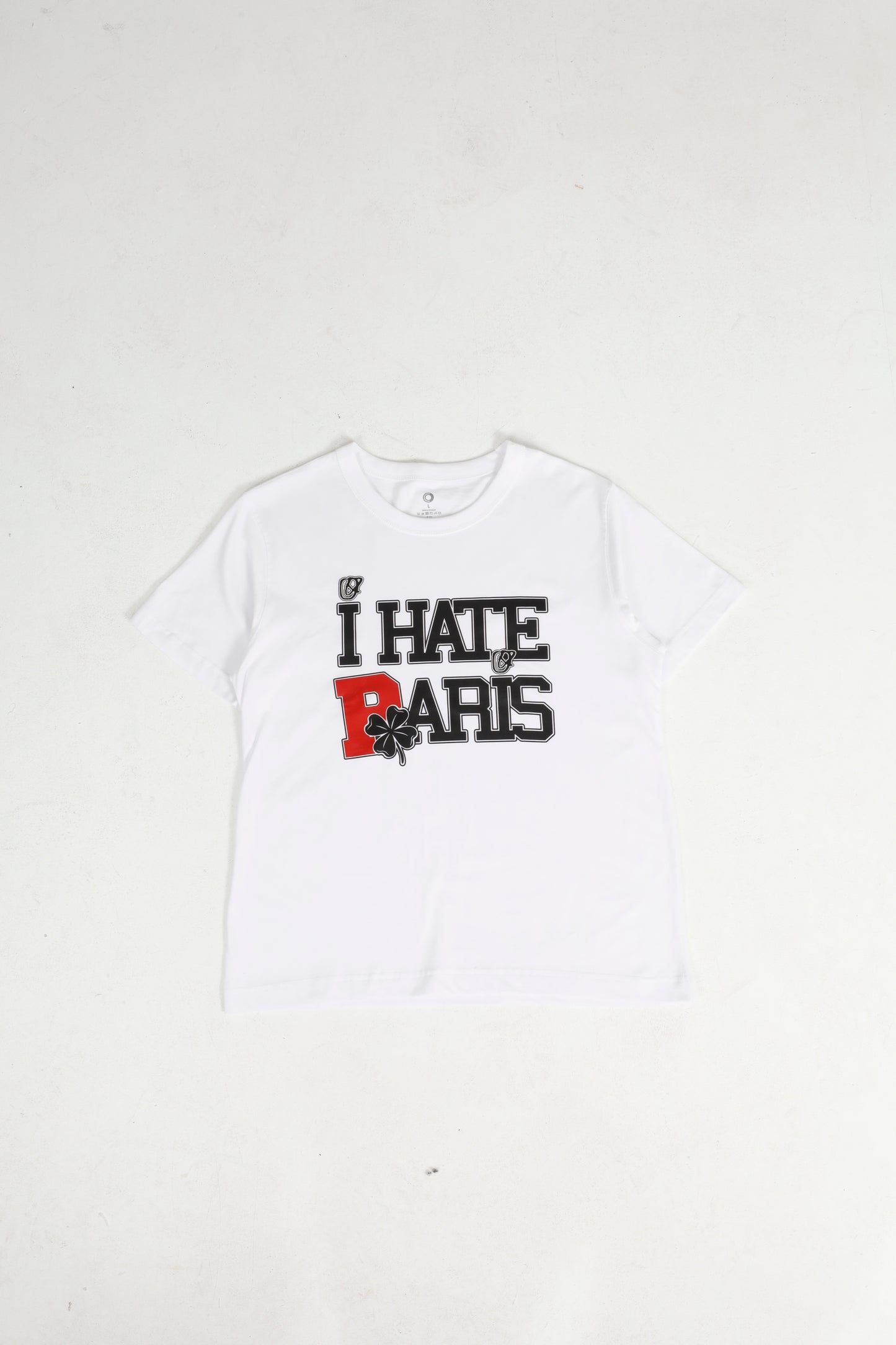 I HATE PARIS White Tee