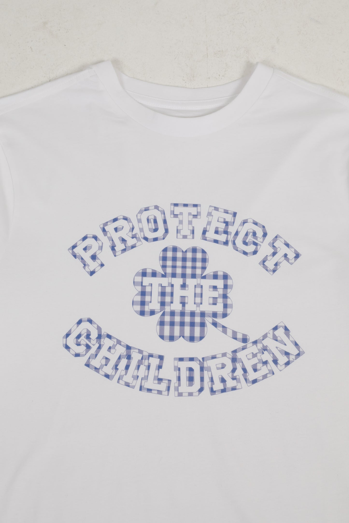 Blue Vichy Tee
