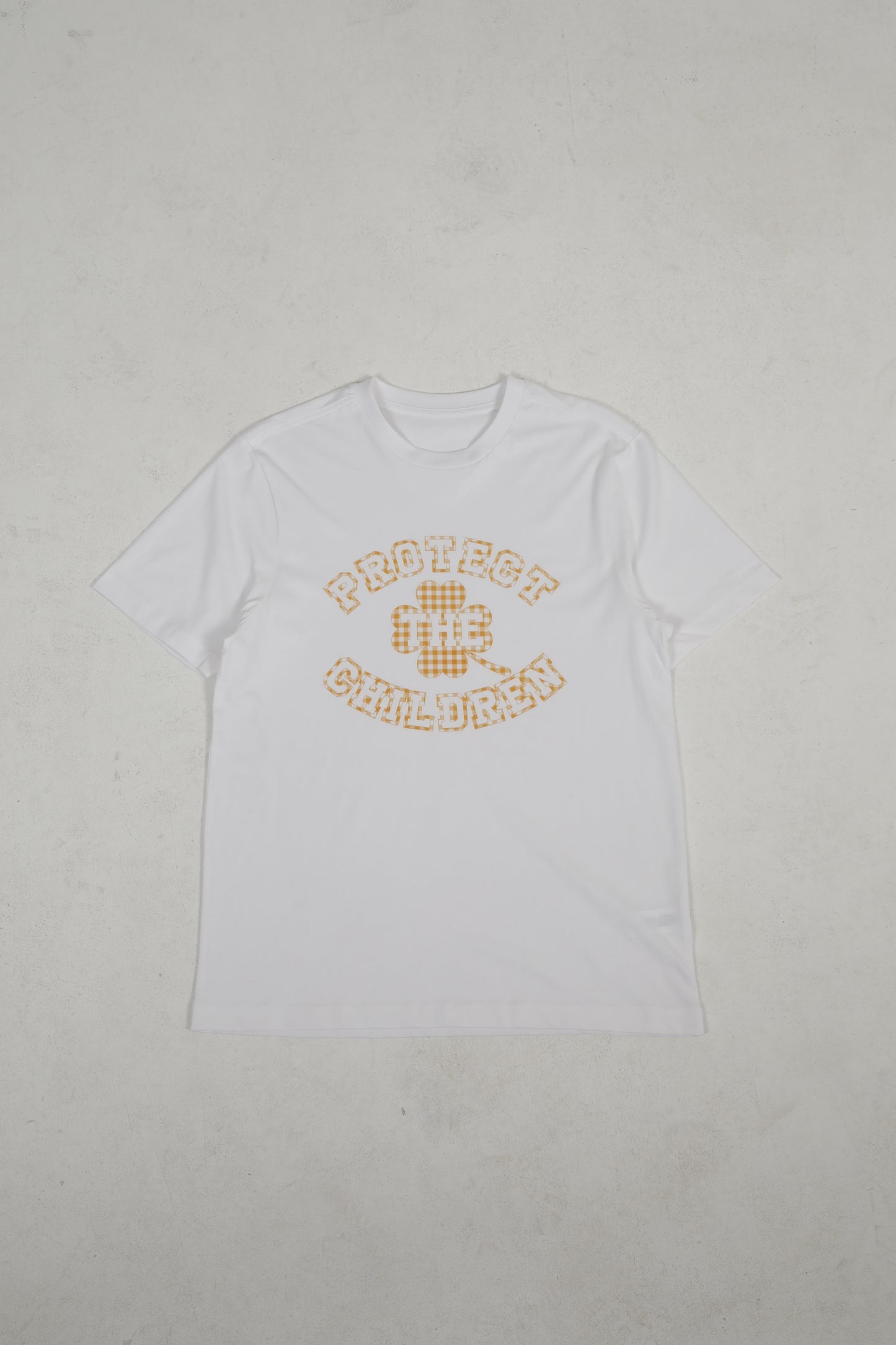Yellow Vichy Tee