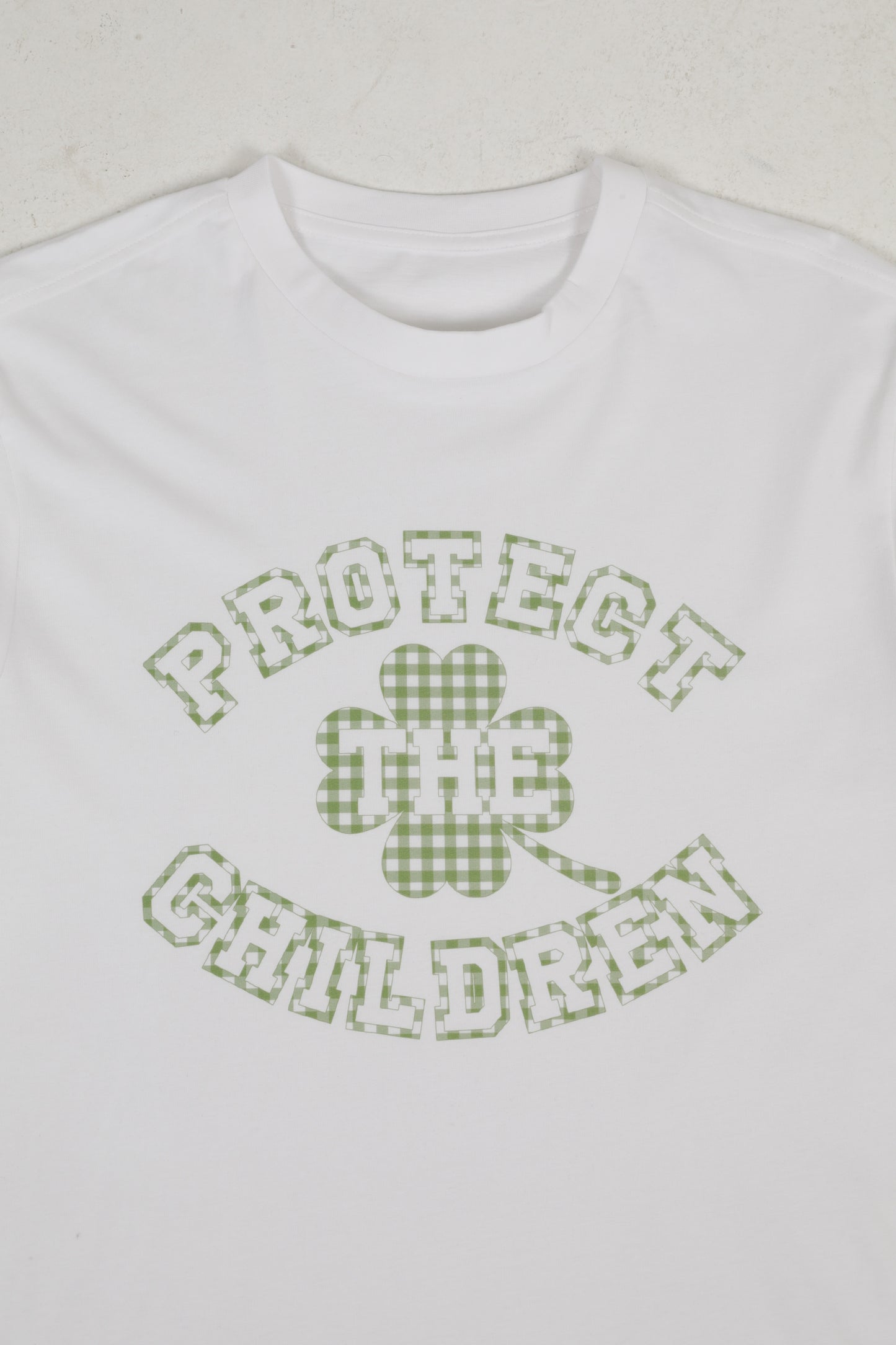 Green Vichy Tee