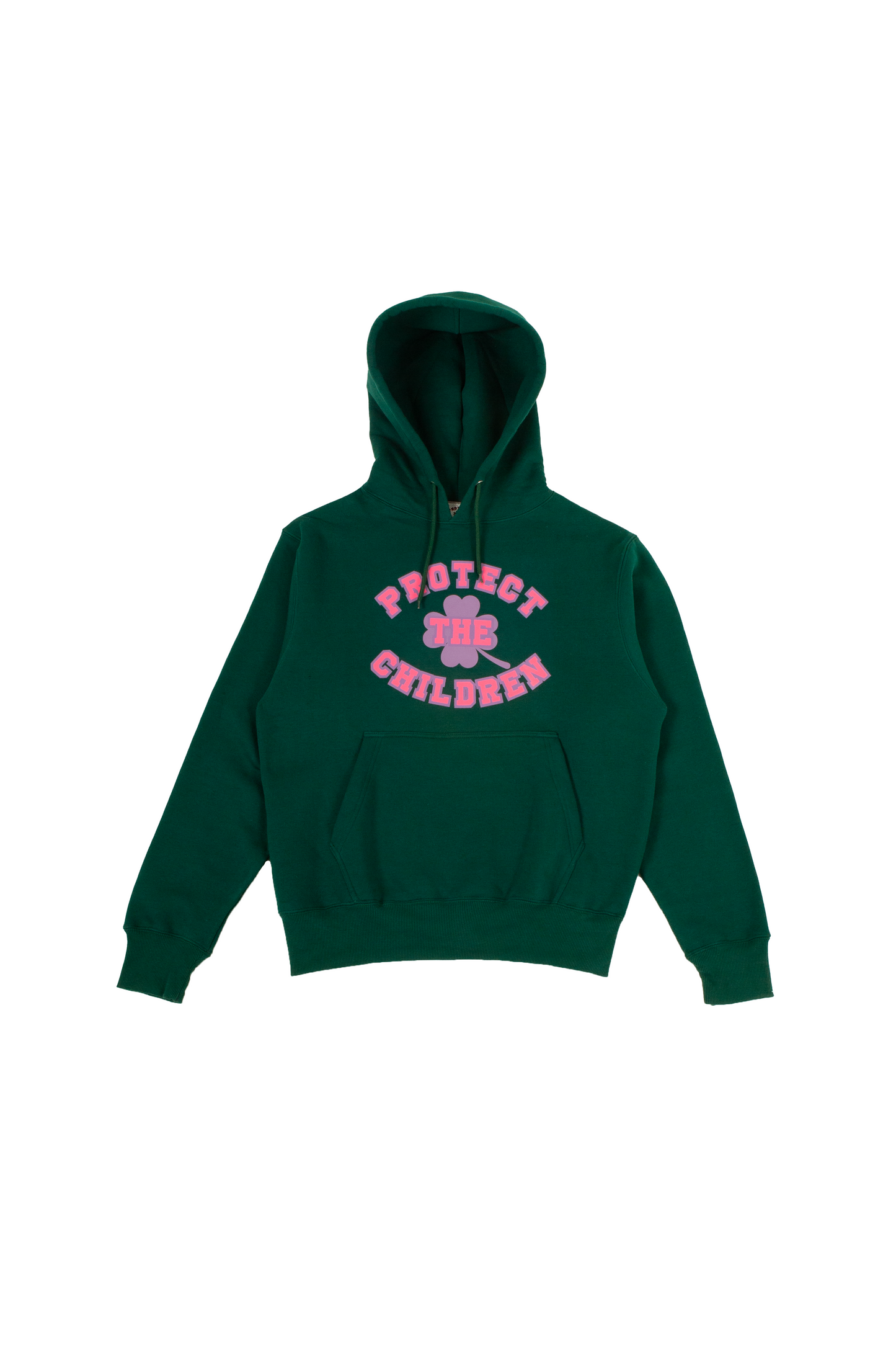 Green+Pink Hoodie