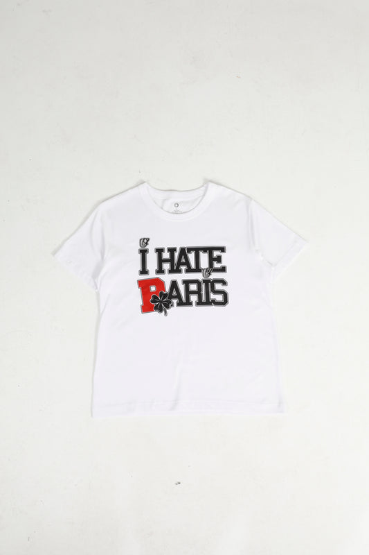 I HATE PARIS White Tee