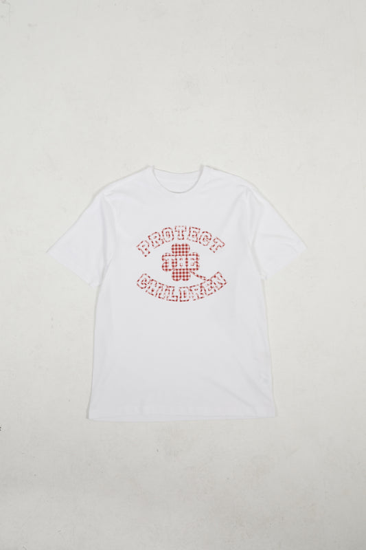 Red Vichy Tee