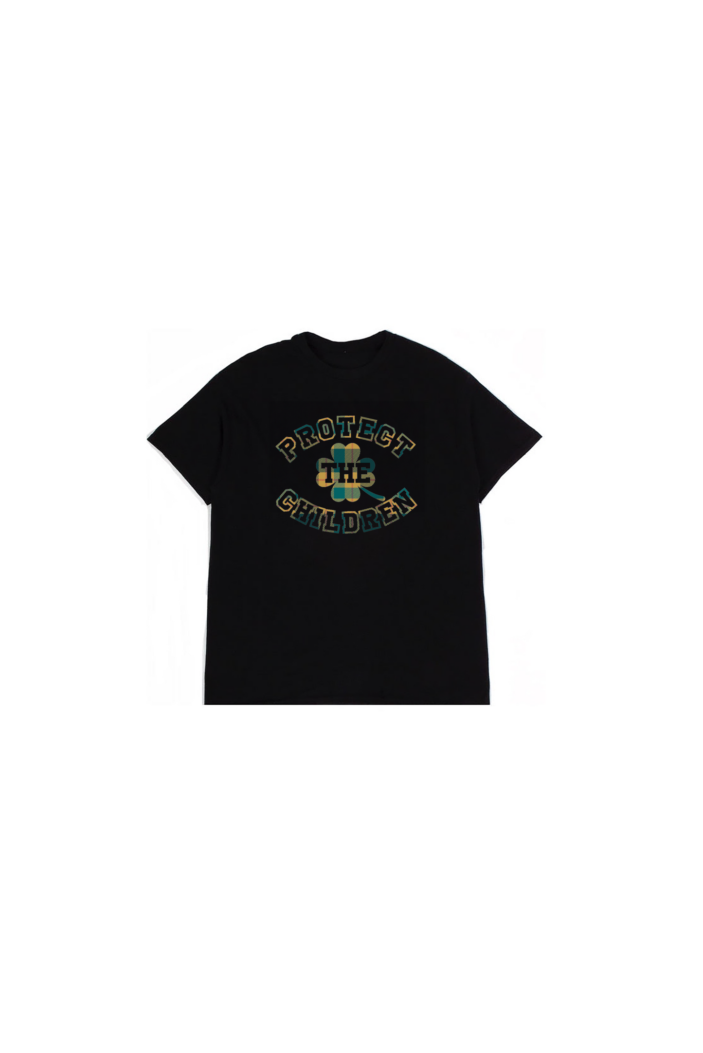 Black Tartan Tee