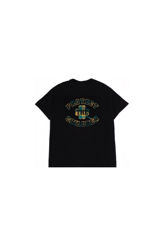 Black Tartan Tee